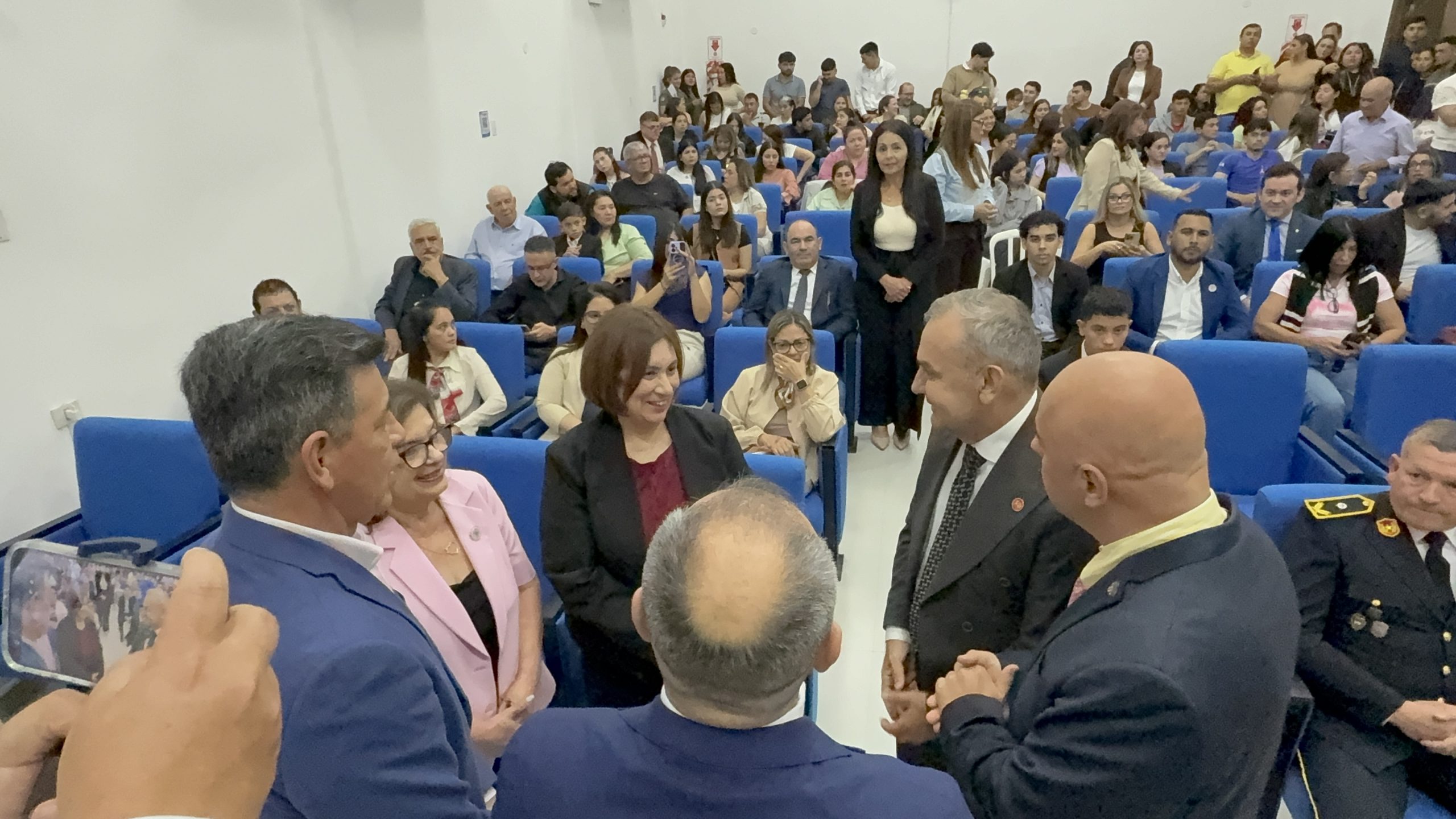 Meeting the Rector of the University of Pilar - Lulzim Tafa